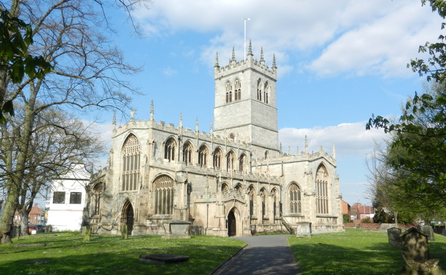 St Swithun's Church in Retford